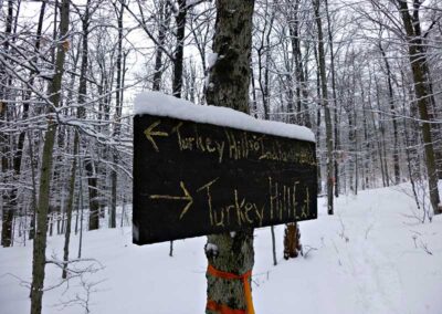 Adirondack Ecotrail Grab your skis or snowshoes for a winter adventure on the Adirondack Ecotrail